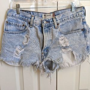 Levi's 550 cutoff shorts